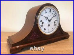 Stunning- Comitti of London Westminster Chime Napoleon Hat Mantel Clock