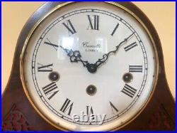 Stunning- Comitti of London Westminster Chime Napoleon Hat Mantel Clock