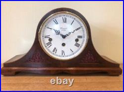 Stunning- Comitti of London Westminster Chime Napoleon Hat Mantel Clock