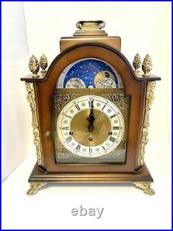 Stunning Lauris Moon Phase Westminster Chime Mantel Clock