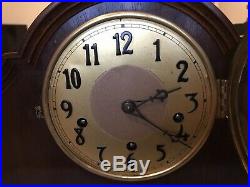 Stunning Mahogany Cased Peerless Westminster Chimes Clock C1900