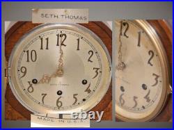 Summer Special-restored Seth Thomas Antique Westminster Chime Clock No. 60-1936