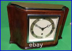 Superb Elliott Westminster Chime break front case Mantel Clock Needs TLC 2