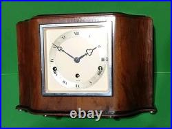Superb Elliott Westminster Chime break front case Mantel Clock Needs TLC 2
