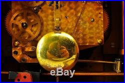 Superb German Antique JUBA Westminster Chime Mantel Clock Mid Century