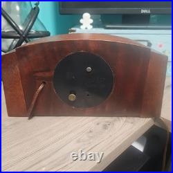 THE SESSIONS Clock Co Westminister Chime wooden Mantle Clock Model 2C