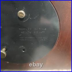 THE SESSIONS Clock Co Westminister Chime wooden Mantle Clock Model 2C THE SESSIONS Clock Co Westminister Chime wooden Mantle Clock Model 2C