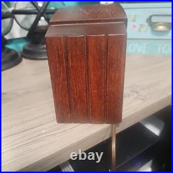 THE SESSIONS Clock Co Westminister Chime wooden Mantle Clock Model 2C