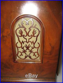 Triple Chime Carillon 4/4 Westminster Mantle Bracket Clock Moonphase Warmink