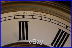 TRIPLE CHIME Howard Miller Wall Clock Westminster St. Michels Whittington Chimes