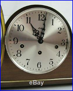 TRIPLE CHIME mantel clock LINDEN 8-day WESTMINSTER & St. Michaels & Whittington