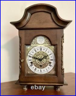 Tempus Fugit 8 Day Wind Westminster Chime Mantle Clock #350-020 Germany