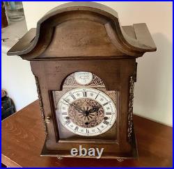 Tempus Fugit 8 Day Wind Westminster Chime Mantle Clock #350-020 Germany