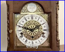 Tempus Fugit 8 Day Wind Westminster Chime Mantle Clock #350-020 Germany
