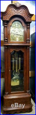 The La Maree Grandfather Clock By Ridgeway Triple Chime, 7 Foot, Model # 171