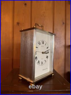The Seiko Westminster-Whittington Chime Brass Mantel Carriage Clock Japan Runs