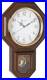 Timekeeper Essex Faux Wood Traditional 17.5 Inches x 11.25 Inches, Walnut