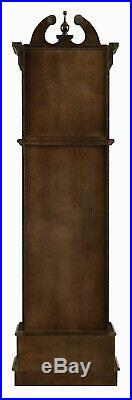 Traditional Grandfather Clock with Westminster Clock Chimes & Pendulum, Brown