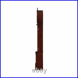 Traditional Village Style Accent Westminster Grandfather Clock Brown