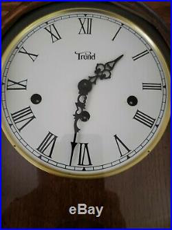 Trend by Sligh Westminster Chime Wall Clock with Franz Hermle Movement