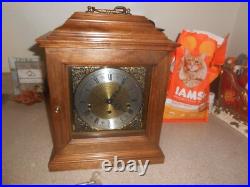 Triple chime 3 tunes mantle clock vintage working #2