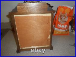 Triple chime 3 tunes mantle clock vintage working #2