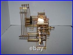 URGOS movement 03021-03101 114cm. Westminster chime, chain dr. REBUILT, warranty