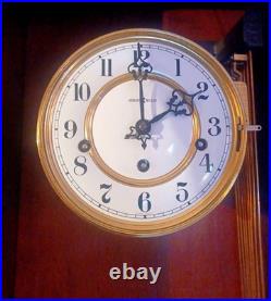 VALENTINES SALE! Howard Miller Triple Chime Wall Clock Model 612-221 VGC