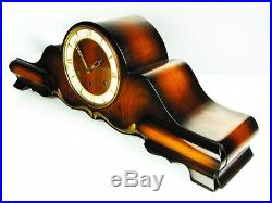 Very Big Beautiful Art Deco Bassclock Westminster Chiming Mantel Clock