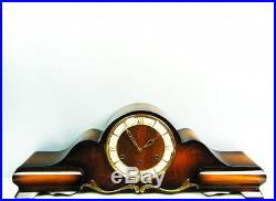 Very Big Beautiful Art Deco Bassclock Westminster Chiming Mantel Clock