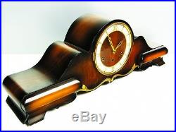 Very Big Beautiful Art Deco Bassclock Westminster Chiming Mantel Clock