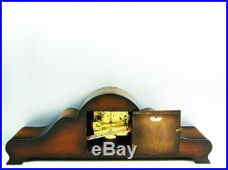 Very Big Beautiful Art Deco Bassclock Westminster Chiming Mantel Clock