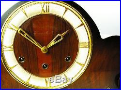 Very Big Beautiful Art Deco Bassclock Westminster Chiming Mantel Clock