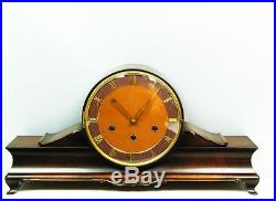 Very Big Beautiful Art Deco Westminster Chiming Mantel Clock From Kienzle