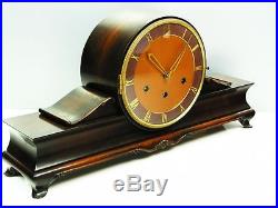 Very Big Beautiful Art Deco Westminster Chiming Mantel Clock From Kienzle