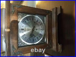 VINTAGE-Hamilton Wheatland Westminster Chime Mantle Clock W Germany GM 25years