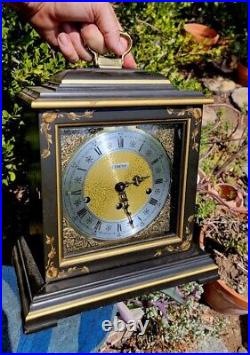 VINTAGE MANTEL CLOCK TREND CLOCKS BY SLIGH Franz Hermle Asian Chinoiserie WORKS