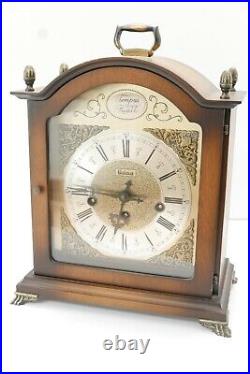 VTG Bulova Tempus Fugit Westminster Chime 340-020 Mechanical Wind Clock Hermle