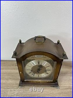 VTG Bulova Tempus Fugit Westminster Chime 340-020 Mechanical Wind Clock No Key