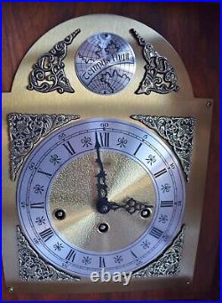 VTG Emperor Tempus Fugit FRANZ HERMLE Westminster Chime Mantel Clock WORKS