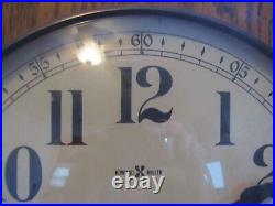 VTG Howard Miller Regulator Westminster Wall Clock (612-533) WithKey GREAT WORKING