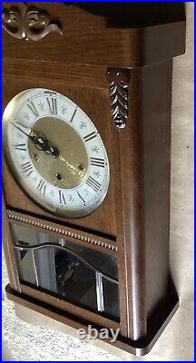 VTG Jauch German Westminster Chime Wall Clock, Western Germany, Needs service