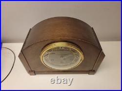 VTG Seth Thomas Clock Mechanical Westminster Chime Mantel Clock