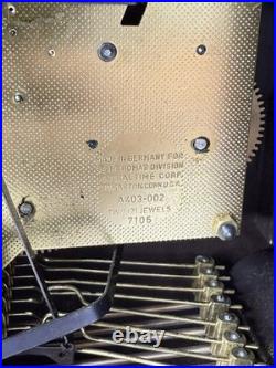 VTG Seth Thomas LEGACY 8-day Westminster Chime Mantel Clock 2 Jewels FOR PARTS