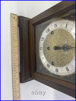 VTG Seth Thomas LEGACY 8-day Westminster Chime Mantel Clock 2 Jewels FOR PARTS