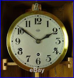 Vedette French Westminster chime wall clock France at 1920