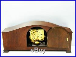 Very Big Beautiful Art Deco Kienzle Westminster Chiming Mantel Clock Germany