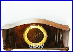 Very Big Beautiful Art Deco Kienzle Westminster Chiming Mantel Clock Germany
