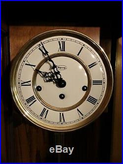 Very Nice Ridgeway Oak Westminster Chimes Wall Clock