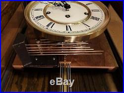 Very Nice Ridgeway Oak Westminster Chimes Wall Clock